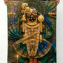 Shreenathji Wall Tapestry | Nathdwara Srinath Ji HD Satin Polyester Wall Hanging for Home Temple, Pooja Room & Spiritual Decor