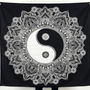 Yin Yang Mandala Wall Tapestry | Boho Spiritual Meditation Wall Hanging | Premium Polyester Tapestry