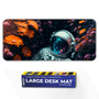 Astronaut in Flowers Deskmat