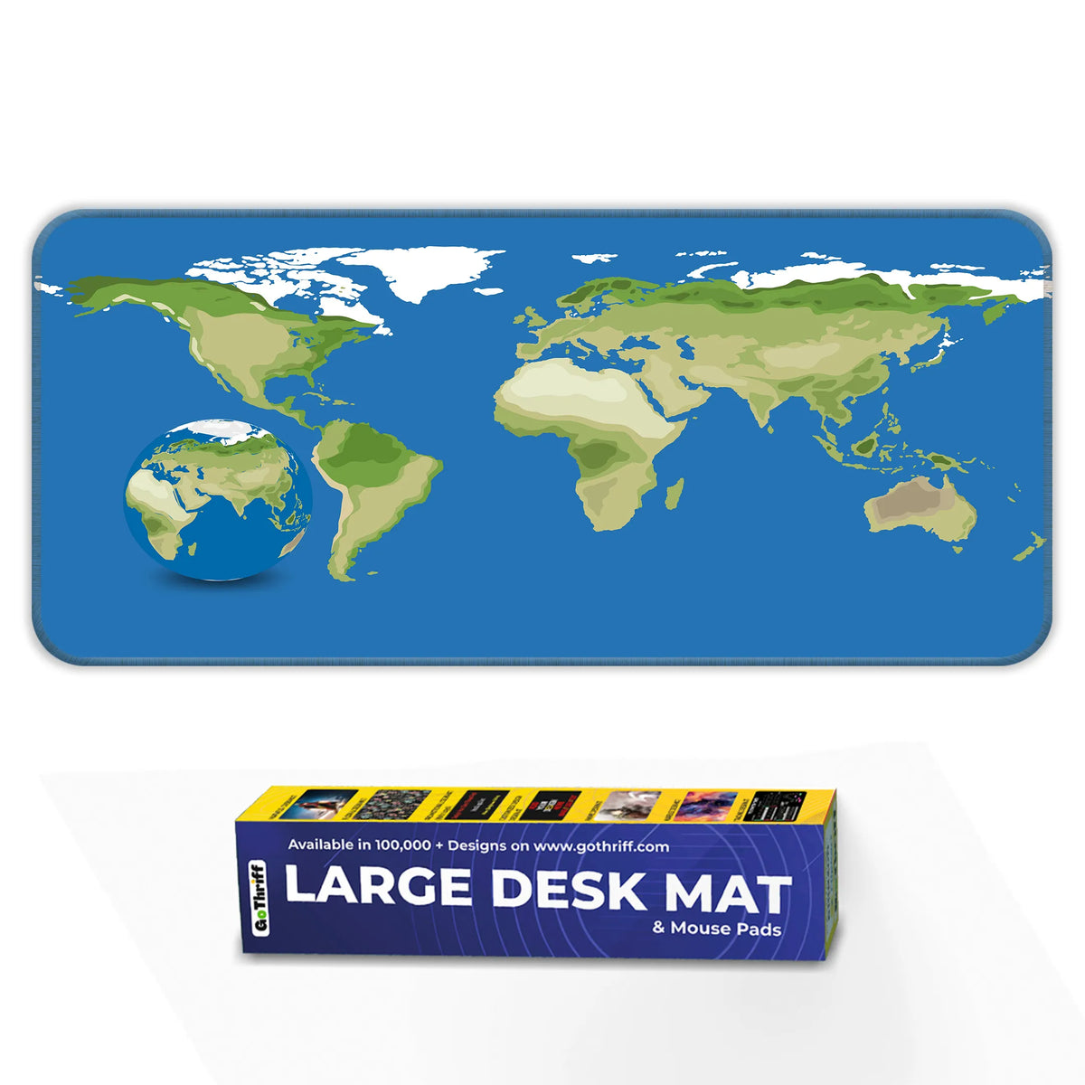 Earth Texture – Terra Contour Edition Deskmat